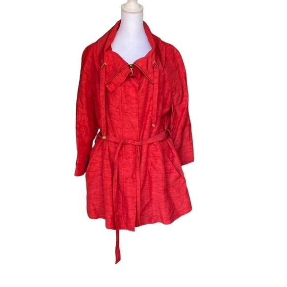 Lafayette 148 - Zipper Lightweight Jacket Sz 12 - Picture 1 of 8
